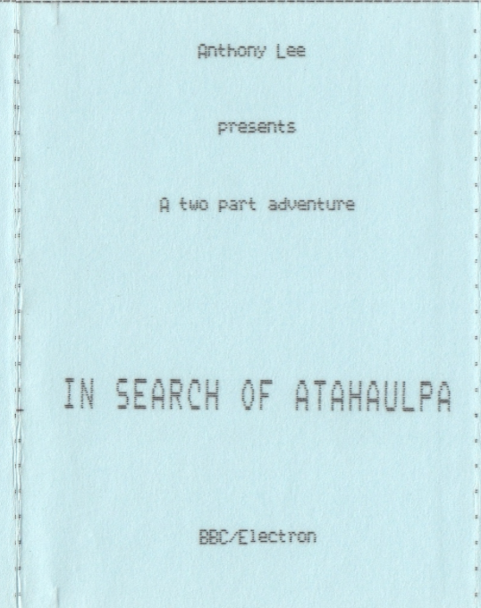 In Search Of Atahaulpa