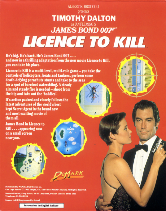 Licence To Kill - Dos