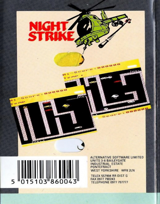 Night Strike - Dos
