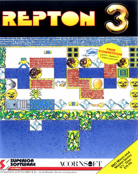 Repton 3 - Repton Thru Time