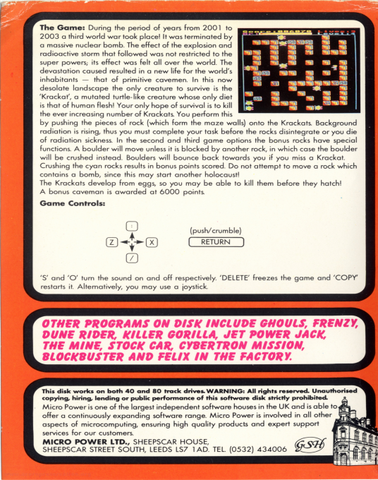 Rubble Trouble - Dos