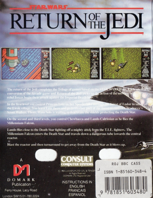 Star Wars - Return Of The Jedi - Dos