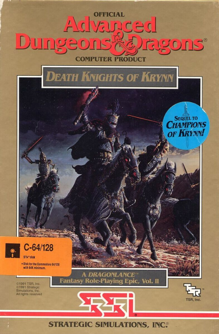 Advanced Dungeons & Dragons : Death Knights of Krynn