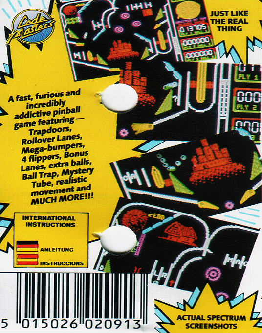 Advanced Pinball Simulator - Dos