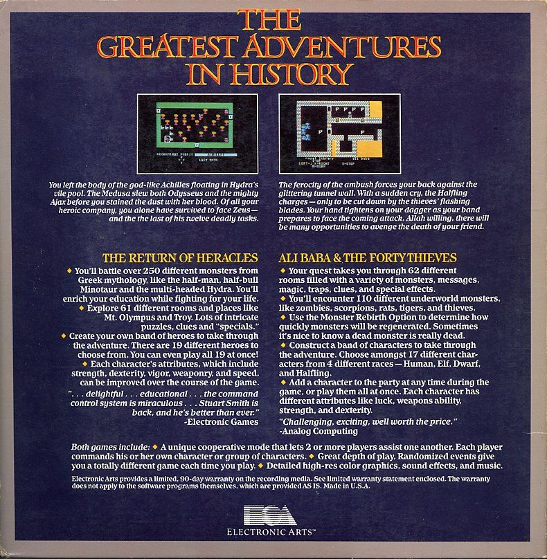 Alibaba and the Fourty Thieves - Dos