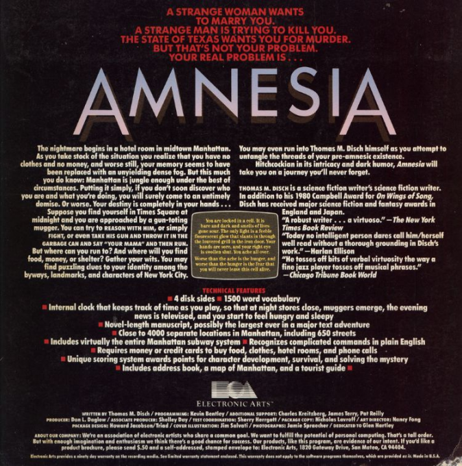 Amnesia - Dos