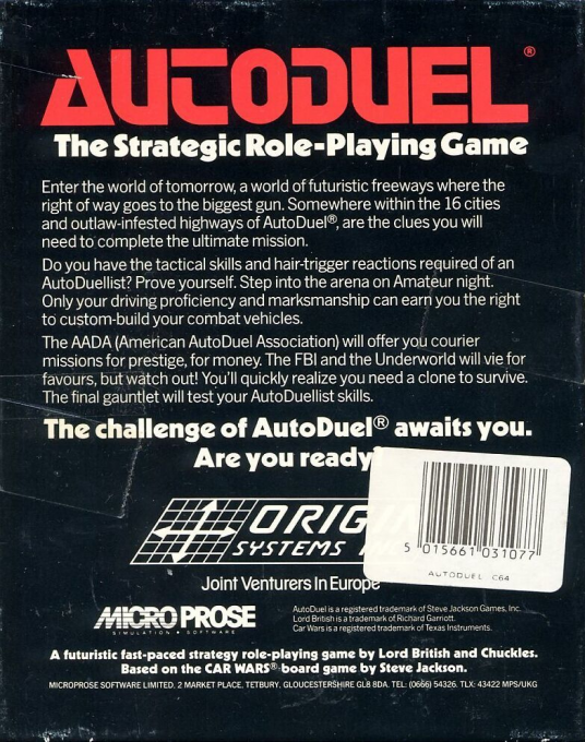 AutoDuel - Dos