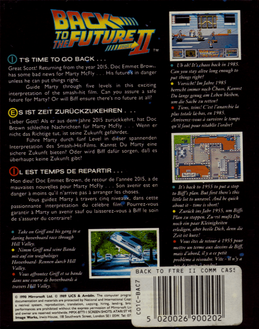 Back To The Future Part 2 - Dos