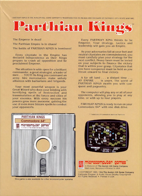 Battle of the Parthian Kings - Dos