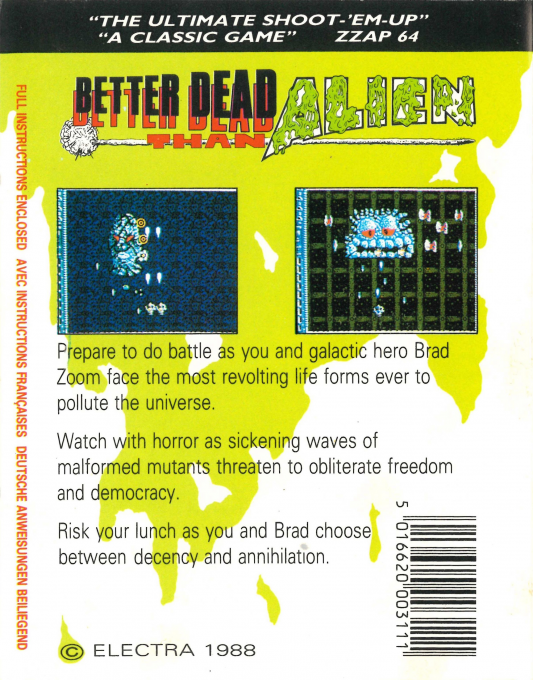 Better Dead Than Alien! - Dos