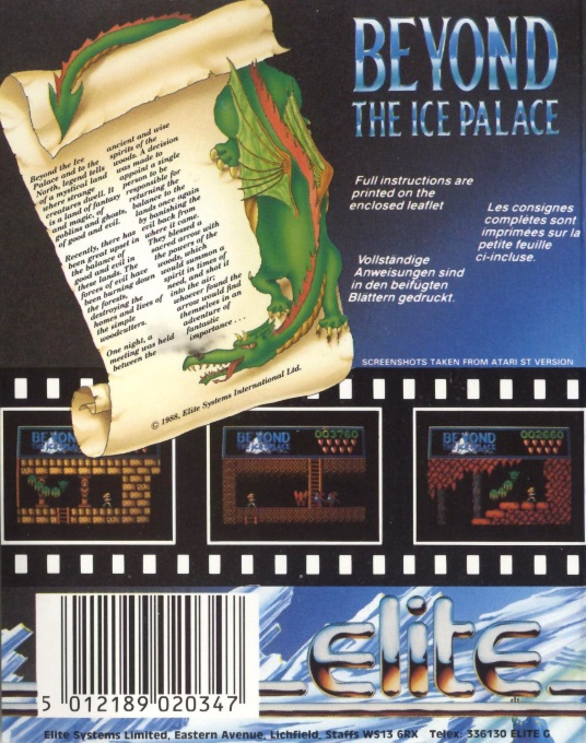 Beyond The Ice Palace - Dos