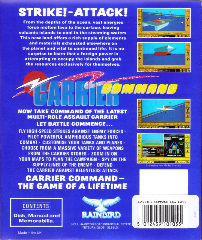 Carrier Command - Dos
