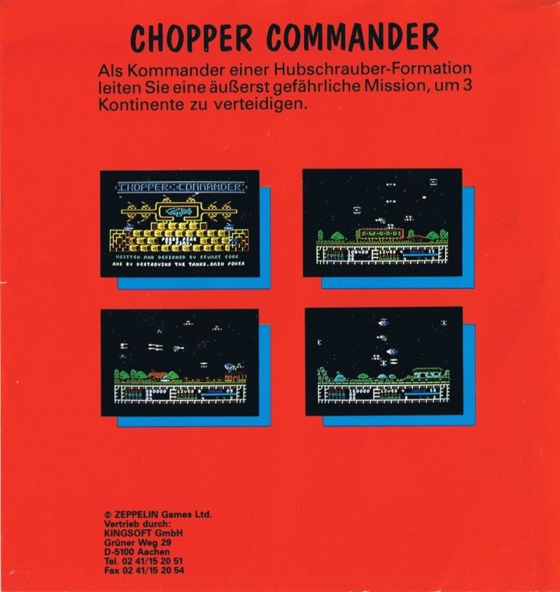 Chopper Commander - Dos