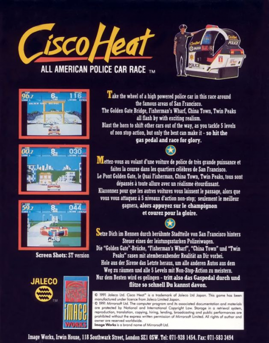 Cisco Heat - All American Police Car Race - Dos
