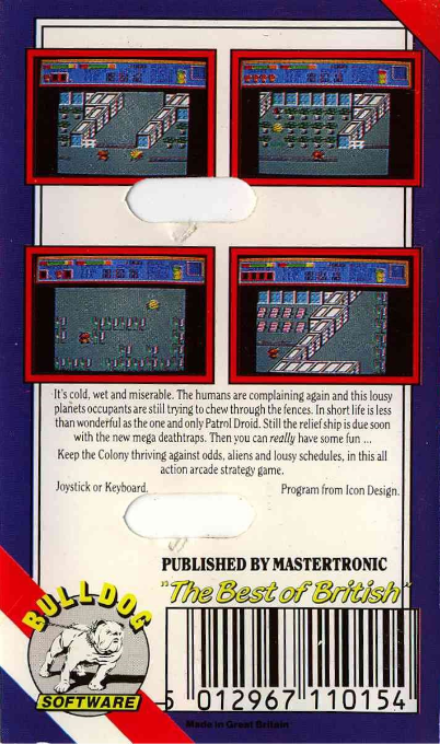 Colony (Mastertronic) - Dos