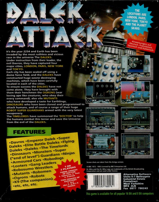 Dalek Attack - Dos