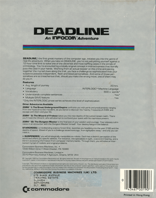 Deadline - Dos
