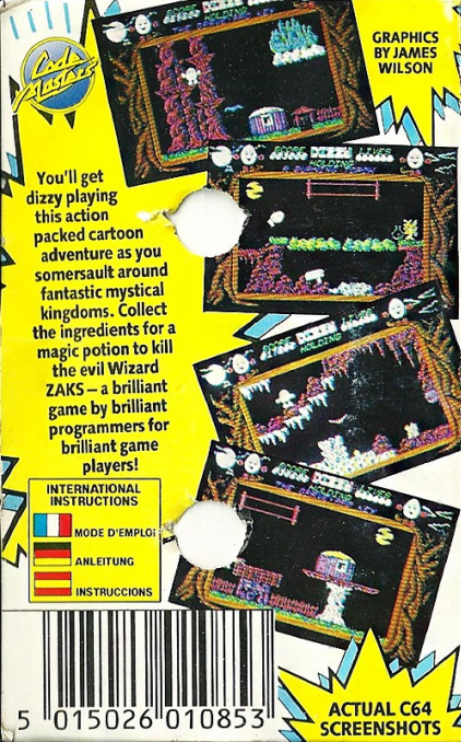 Dizzy - The Ultimate Cartoon Adventure - Dos