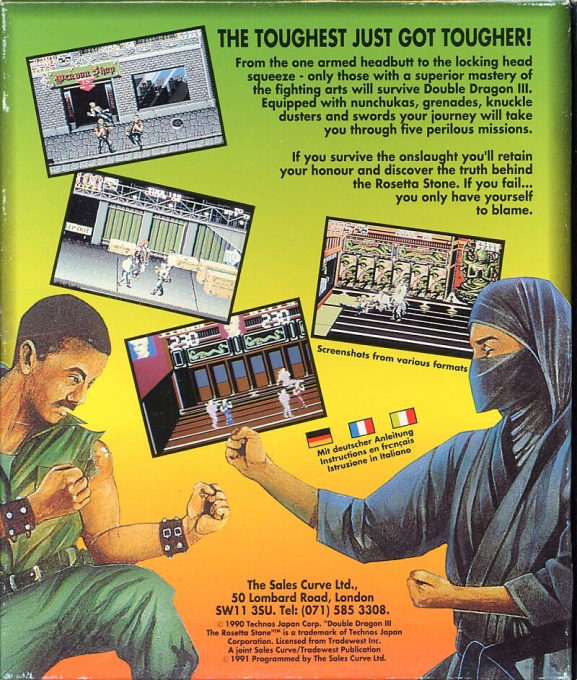 Double Dragon 3 - The Rosetta Stone - Dos