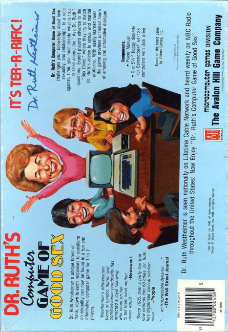 Dr. Ruth's Computer Game of Good Sex - Dos