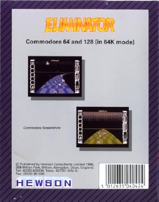 Eliminator (Hewson) - Dos