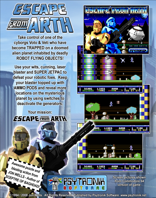 Escape from Arth - Dos