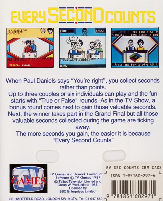 Every Second Counts - Dos