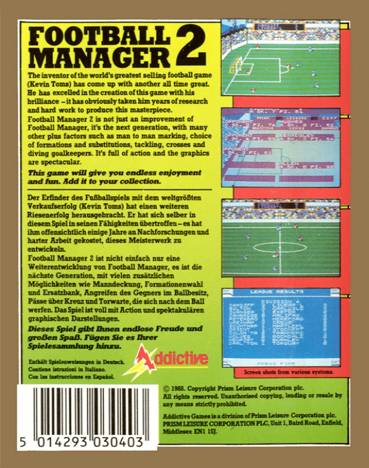 Football Manager 2 dos