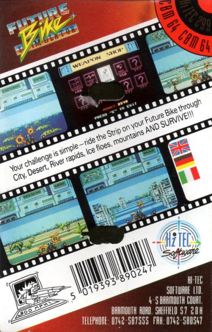 Future Bike Simulator - Dos