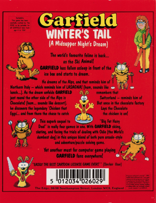 Garfield - Winter's Tail - Dos