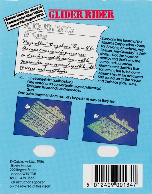 Glider Rider - Dos