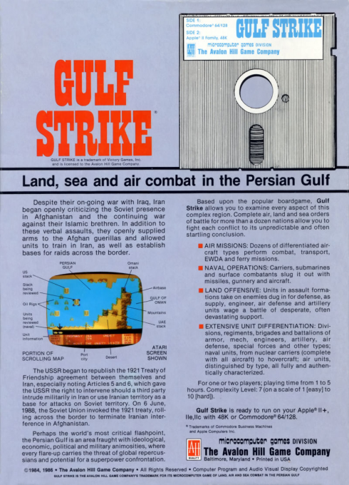 Gulf Strike - Dos