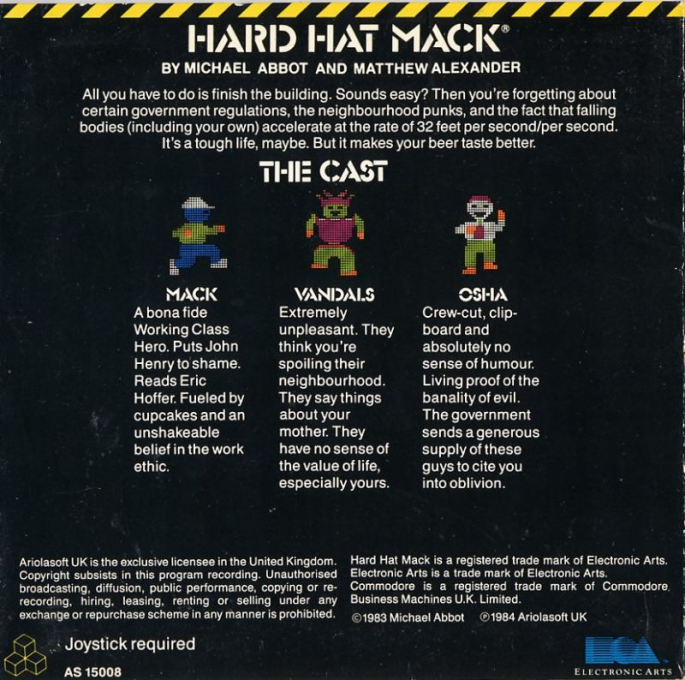 Hard Hat Mack - Dos