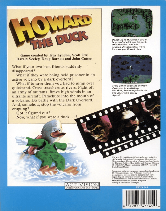 Howard the Duck - Dos