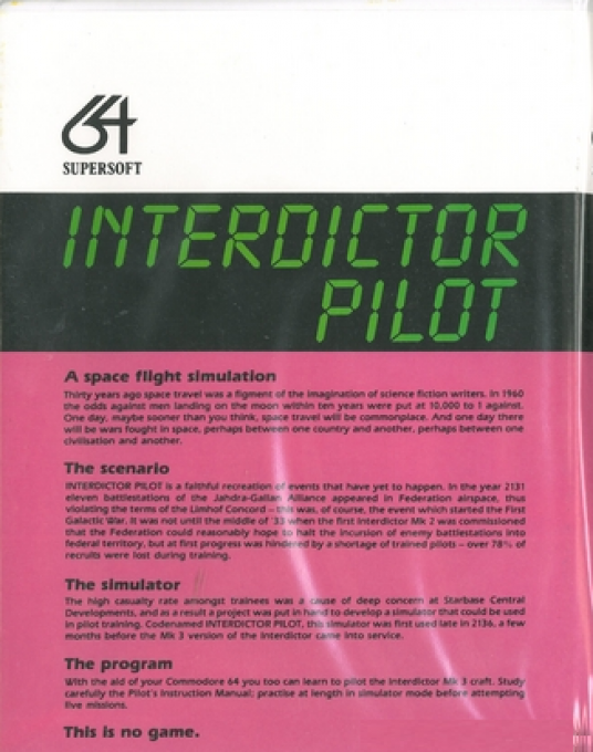 Interdictor Pilot - Dos