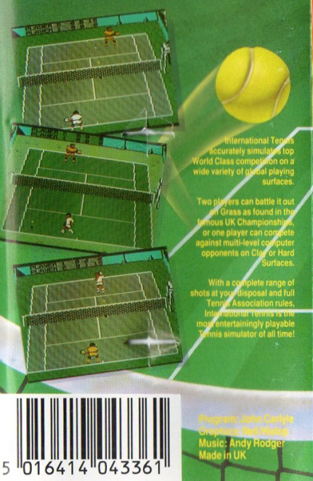 International 3d Tennis dos