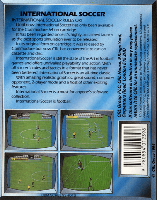 International Soccer dos