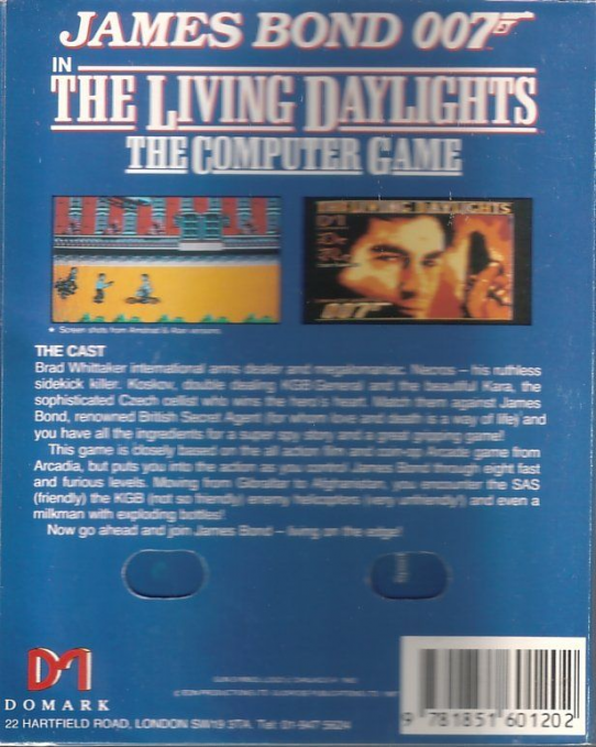 James Bond 007 in The Living Daylights - Dos
