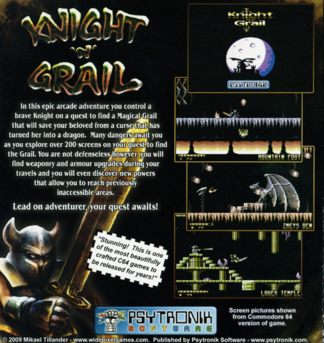 Knight'n'Grail - Dos