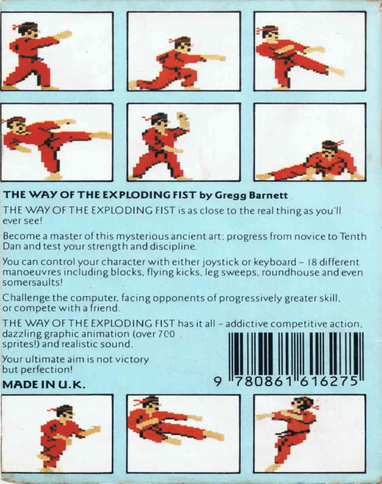 Kung-Fu : The Way of the Exploding Fist dos