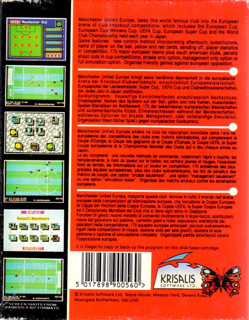 Manchester United Europe dos