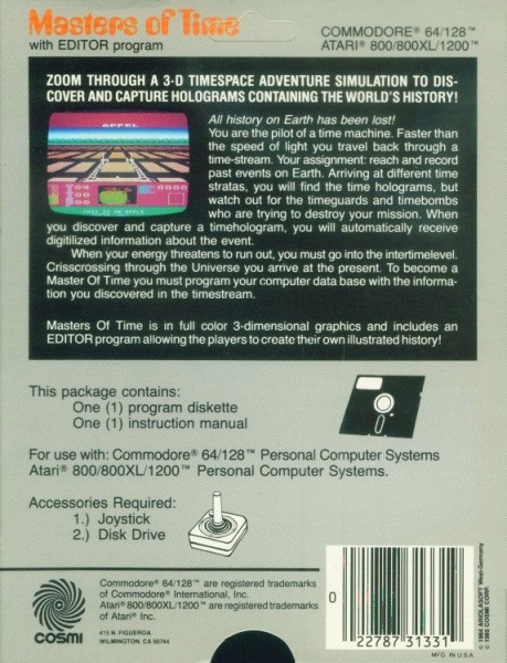 Masters of Time - Dos