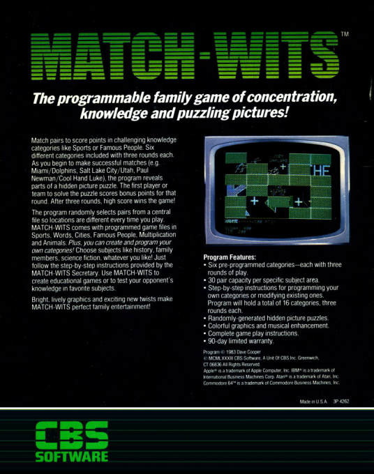 Match-Wits - Dos