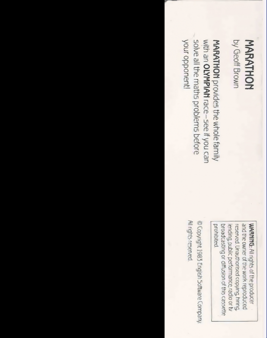 Maths Marathon - Dos