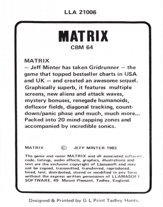 Matrix dos