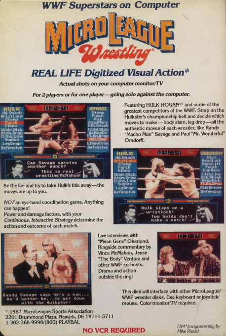 MicroLeague Wrestling dos