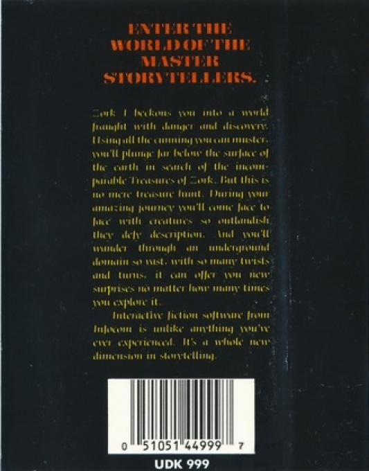 Mini-Zork 1 : The Great Underground Empire dos