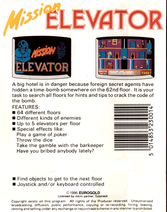 Mission Elevator dos
