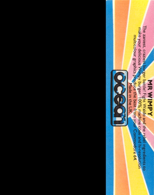 Mr. Wimpy : The Hamburger Game dos