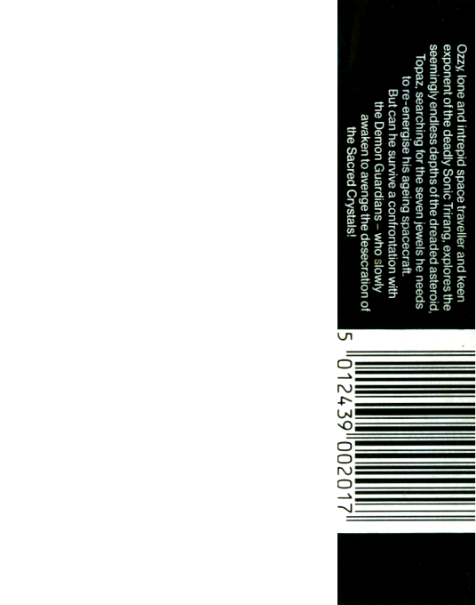 Ozzy versus the Universe : Part 1 - Demons of Topaz - Dos